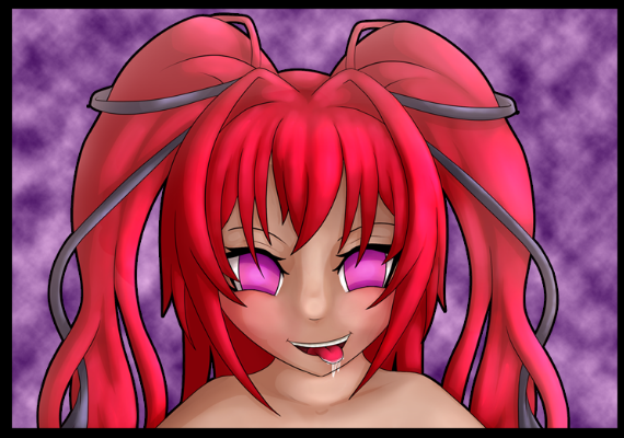 Mio from Testament of the New Sister Devil - or something to that extent. Done for an image series I'm doing for my other half. XD
